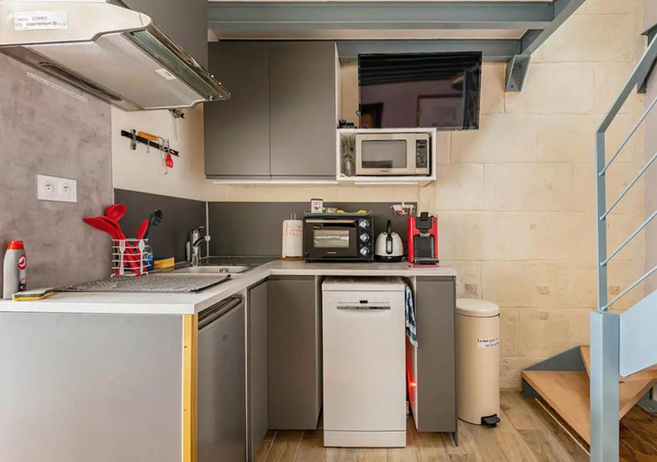 Апартаменты Duplex-Terrasse-Parking-Climatisation Бордо Экстерьер фото